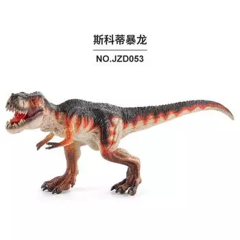 Simulation Dinosaur Animal Model Jurassic Solid South American Giant Dragon Hale Creek Tyrannosaurus Static Desktop Ornament