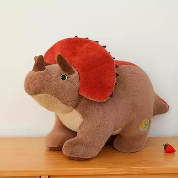 Simulation Dinosaur Doll Doll Triceratops Plush Toy Doll For Children S Birthday Gift 50cm