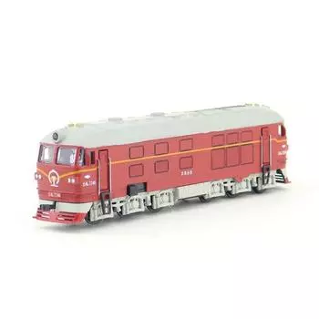 Simulation Dongfeng Alloy Train Model Toy With Sound And Light Functions