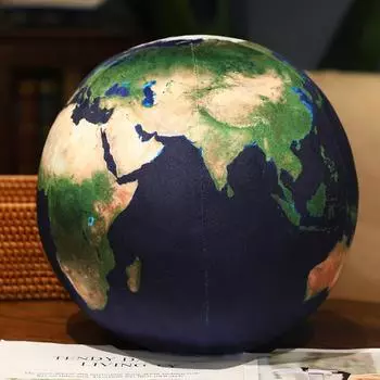 Simulation Earth Sun Mars Plush Toy Stuffed Planets In The Solar System Soft Doll Pillow Cushion Kids Toys Birthday Gifts Decor about 17cm