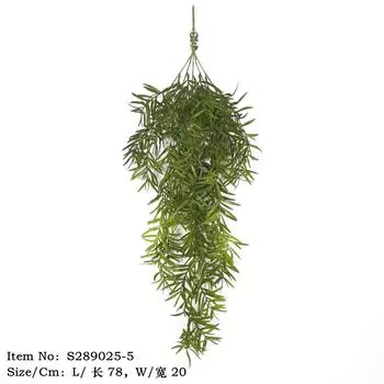 Simulation Green Plant Wall Hanging Plastic Vine Man Plant Wall Home Decoration Eucalyptus Leaf Fake Flower