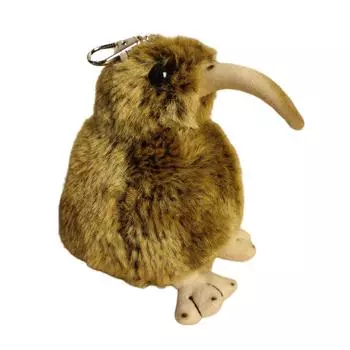 Simulation Kiwi Plush Toy Doll, Scratch Doll Machine Plush Toy Pp Cotton Filling 12cm коричневый