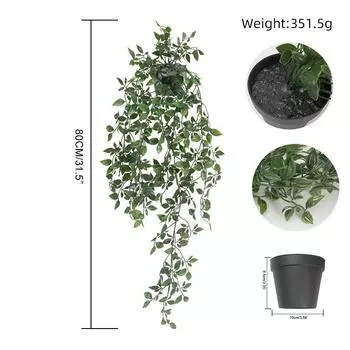 Simulation Mandala Green Vine Plant Potted Plant Home Furnishing Supermarket Decoration Soft Decoration Landscaping Home Decoration Shooting