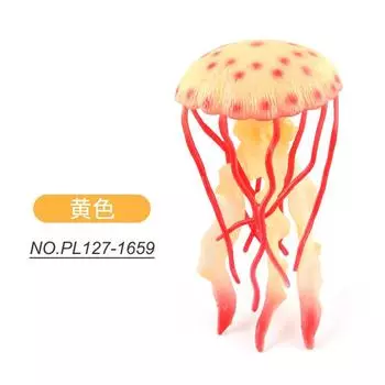 Simulation Marine Creature Model Toy Jellyfish Jellyfish Marine Animal Model Doll Ornament Source