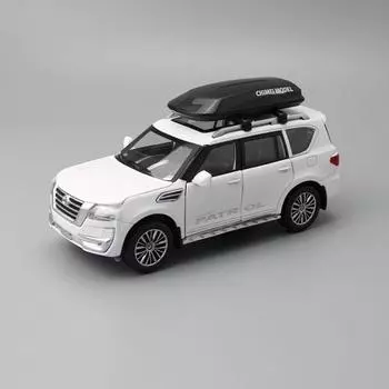 Simulation Patrol Alloy Suv Sedan Model Toy With Sound And Function Light