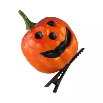 Simulation Pumpkin Hair Clip Foam Halloween Headband Cute Halloween Hairpin Party hair clip