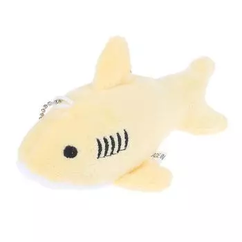 Simulation Shark 12CM Bag Pendant Ocean Animal Shark Key Chain Key Chain Pendant Shark Plush Toy