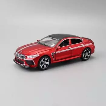 Simulation Sports Alloy Car Model Toy With Sound And Light Functions