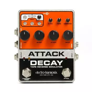 Симулятор обратного хода ленты DECAY electro-harmonix/ATTACK Electro-harmonix