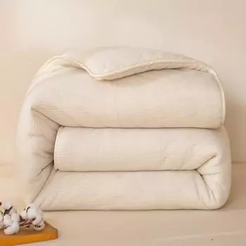 Синьцзянский хлопковый стеганый сердечник - толстое зимнее одеяло для общежитий и матрасов 60x120cm 2 Jin