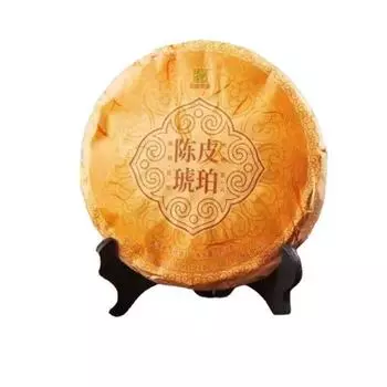 Синьхуэй Ченпи Юньнань Пуэр Чайный торт Чай 10 лет ранней весны Цитрусовый чай 357г 357G