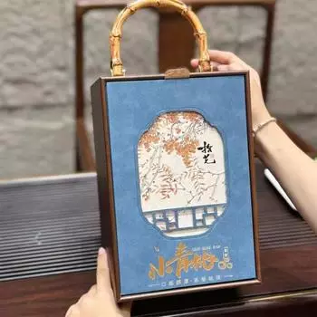 Синьхуэй маленький зеленый апельсин мандариновая цедра Пуэр приготовленный чай листья сырой солнце, пейте сами, подарочная коробка консервированная 500 г H разноцветный