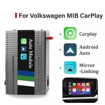Sinairyu беспроводной CarPlay Android Auto Kit для Volkswagen Golf Skoda Seat MIB 2012-2020 Mirror-Link