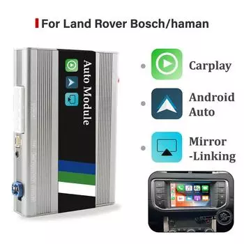 Sinairyu Wireless CarPlay Android Auto для Land Rover Discovery Range Rover Sport 2012-2016 Mirror-Link