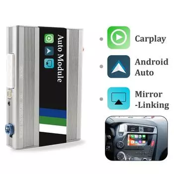 Sinairyu Wireless CarPlay Android Auto Kit w/ Mirror-Link Compatible For DS5 DS6 8.4 Uconnect Mirror Link