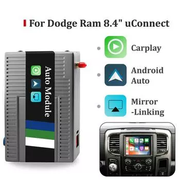 Sinairyu Wireless CarPlay для Dodge Charger Ram Challenger Journey 8,4-дюймовый Android Auto Mirror Car Play Retrofit Kit