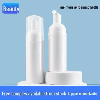 Сине-белая пенящаяся очищающая бутылка для очищающего средства для лица и зубной пасты 60ml белый