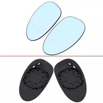 Синее крыло двери автомобиля с подогревом, зеркальное стекло для BMW E81 E82 E87 E46 E90 E91 E92 E93 Right