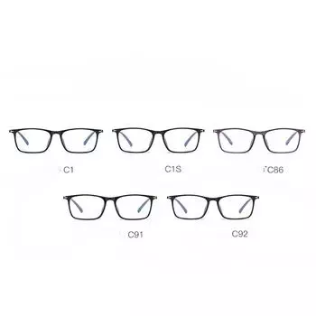 Синее светозащитное плоское зеркало Fashion Box TR90 Полнокадровая удобная рама с подсветкой Компьютерное плоское зеркало для защиты глаз