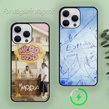 Чехол для телефона Singer Mora для iPhone 15 14 13 12 11 Plus Pro Max Magsafe с магнитной беспроводной зарядкой iPhone15promax