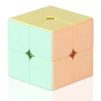 Singertop Magic Cube Macaron Magic Cube Magic Cube 3D Puzzle 2x2 Competition Cube Twist Puzzle Stickerless Infinity Cube Fidget Cube Infinity Cube