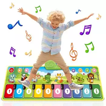 SINGERTOP Piano Music Music Dance Music Educational Electronic Keyboard Instrument 8 Types of Animal Recording and Volume Auto Energy Saving Mode