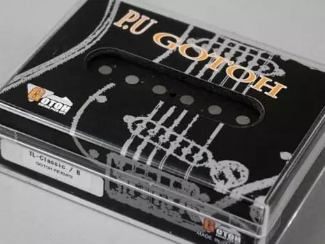 Single pickup for Telecaster made in Japan for bridge [GOTOH Pickups] TL-Classic (for rear) GTPU-TL-CLS-B чёрный