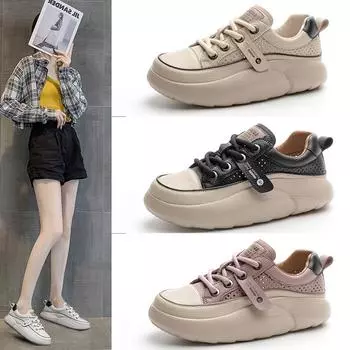 Одиночные туфли Ретро плоские мокасины Кожаные туфли для мам 34 бежевый