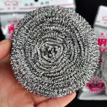 Single Wire Ball, Pink Bag, about A Single Wire Ball, Kitchen Cleaning, Decontamination, Washing Pot, Dishwashing, Cleaning Ball.