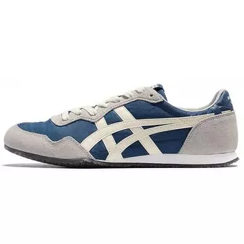 Синие кремовые кроссовки унисекс Onitsuka Tiger Serrano Mako 1183B400-406 36