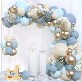 Синие воздушные шары гирлянда арок комплекты день рождения свадьба украшения для дома воздушные шары арок комплекты день рождения детский душ вечеринка принадлежности