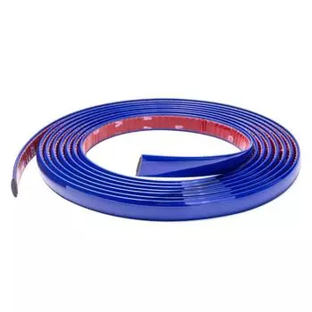 Синий автомобильный протектор для украшения окна ПВХ-полоска хромированный стиль автокрай окна хромированный молдинг отделка полосы автомобили 3m