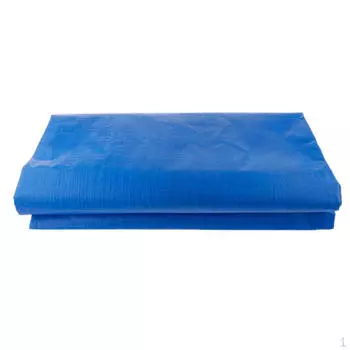 Синий чехол для кемпинга, водонепроницаемый брезентовый брезент, наземный лист, 2x4 meter