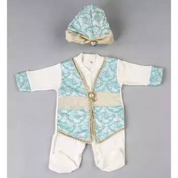 Синий комбинезон для мальчика Sehzade Mevlt