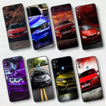 Синий, красный автомобильный чехол для Samsung Galaxy A50 A02s M31 A70 A30 A10 A20e A40 A10s M30s M51 M52 M22 M32, черный чехол для телефона Samsung A70