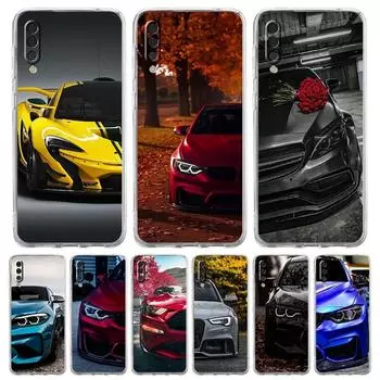 Синий красный спортивный автомобиль автомобили чехол для телефона Samsung Galaxy A52 A50 A70 A10 A30 A40 A20S A20E A02S A12 A22 A72 A32 5G A04s мягкий чехол Samsung A22 5G