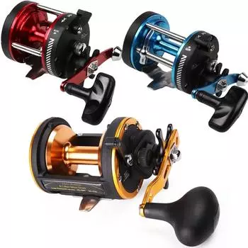 Рыболовная катушка синий