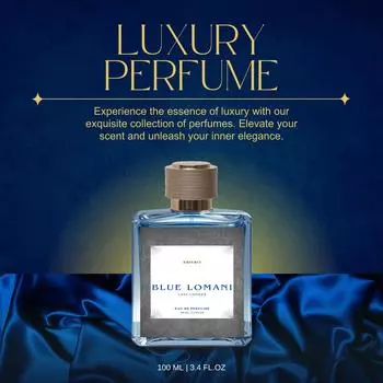 Синий Lomani унисекс для взрослых Pour Homme Fresh Туалетная вода Paris Vaporisateur Натуральный спрей, 100 мл 100 ml синий