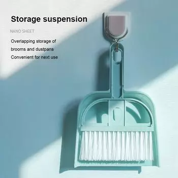 Синий Мини Настольная Щетка Для Чистки Домашних Животных Мини Метла Набор Чистка И Дезинфекция Собак И Кошек Товары Для Дома синий