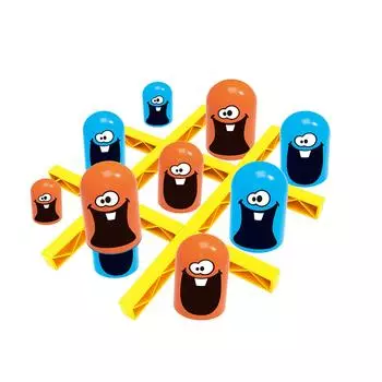 Синий Оранжевый Большой Ешь Маленькая Игра Интересная Практичная Пластиковая Линия Шахматный Настольная Игра для Дома