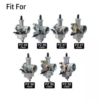 Синий прозрачный карбюратор нижняя поплавковая чаша оболочка подходит для PZ26 PZ27 PZ30 PZ32 карбюратор