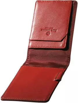 СИНИЙ SINCE Rhodia Cover No11 кожаный вертикальный блокнот держатель для ручек с кармашком для карт из натуральной кожи растительного дубления премиум-класса Rhodica11 Rodica
