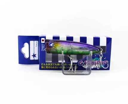 Синий Синий Gachipop 60 Popper 7 грамм Плавающая приманка 17 (1354)