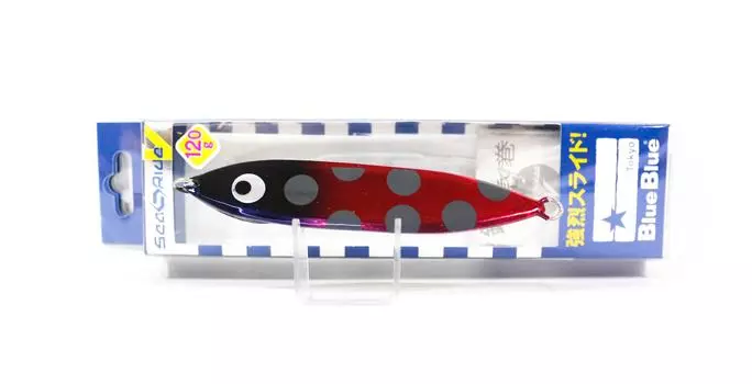 Синий синий металлический джиг Searide V 120 грамм 15 (0795)