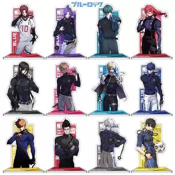 Синий замок акриловая подставка модель фигурки Наги Сейширо Микаге Рео Бачира Мегуру аниме настольная витрина коллекционная модель подарок