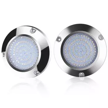 Синий/зеленый/белый/красный 10 В-30 В 90 светодиодов для морского судна, яхты, лодки, транцевый светильник из нержавеющей стали, водонепроницаемый подводный понтонный транцевый светильник 45 Вт Red