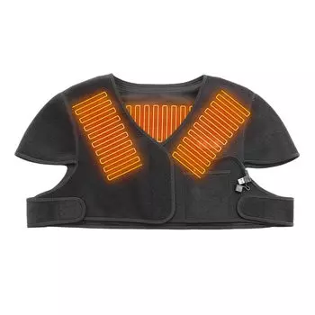 Синий зеленый MACOLAUDER электрический плечевой коврик USB Дальний инфракрасный подогрев электрический плечевой коврик электрический плечевой коврик Bulbul 3 лестницы с 2 часами чёрный