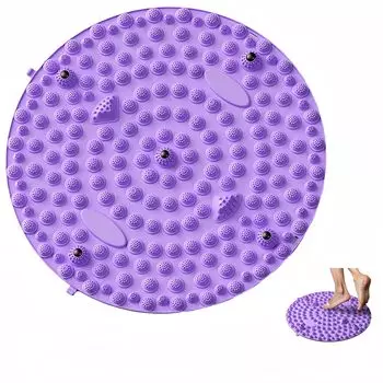 Синий жираф Массаж стопы Массаж стопы Круглый массаж стопы Массаж стопы Акупрессурная доска для упражнений Массаж стопы фиолетовый