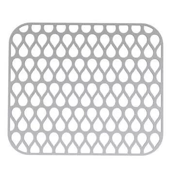 Sink Mat Silicone Heat-resistant Non-slip Quick Drying Kitchen Draining Tool Sink Protector Dish Drying Pad 35x30cm