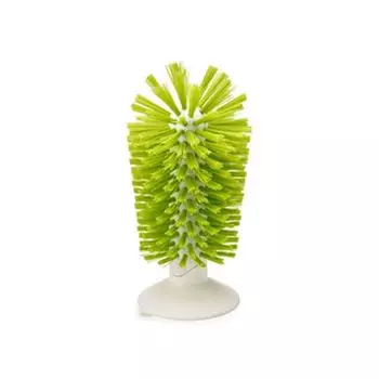 Sink Strong Suction Sink Suction Cup Brush Cup Scrubber Cup Mugs Cleaner Lazy Use Cleaning Brush зелёный